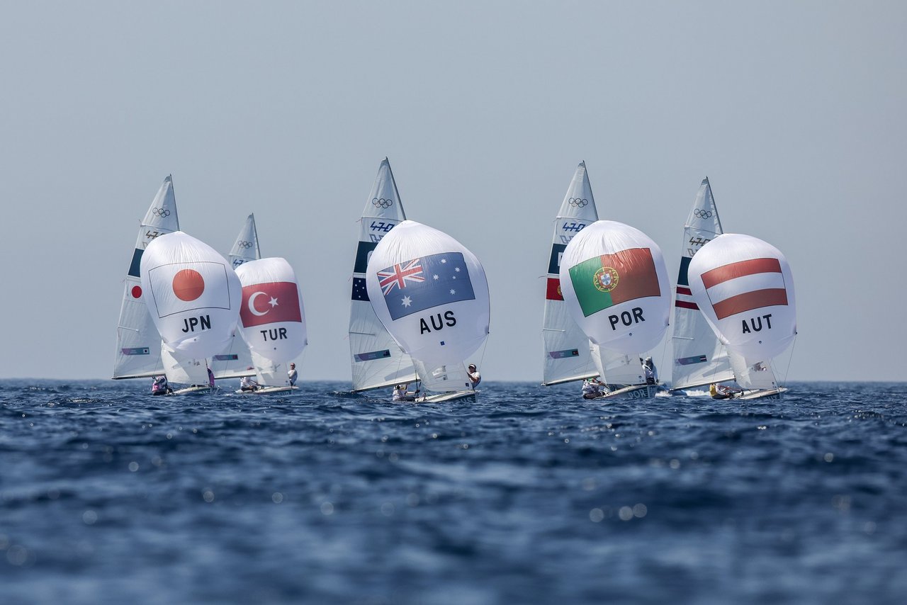 Olympische Spiele 2024 Marseille - Final-Race 470er