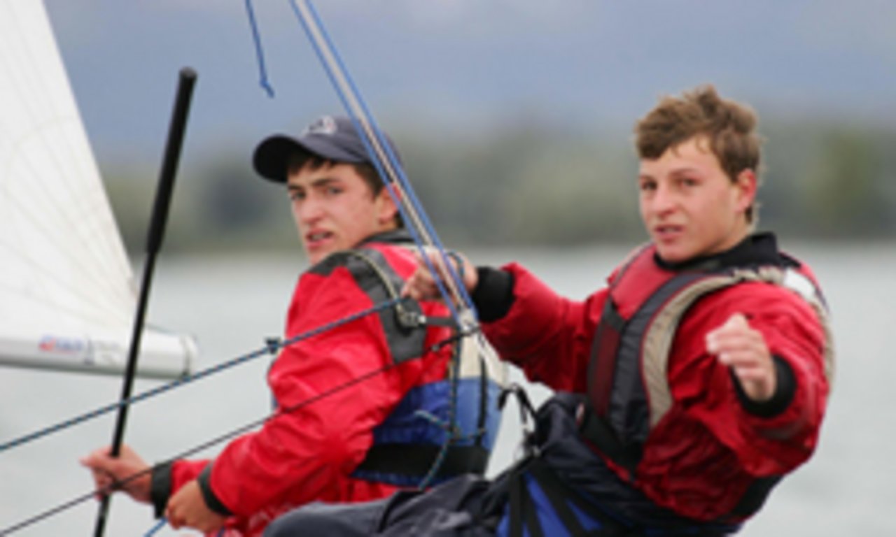 Julius Trippolt, Oliver Thaler - sehr erfolgreich im 420er 