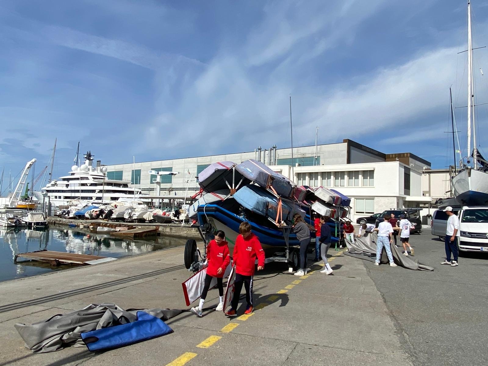 OPTI Trainingscamp in Carrara / ITA 