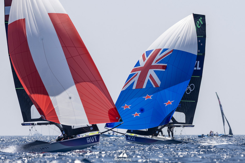 Paris 2024 Olympic Sailing in Marseille, France on 29 July, 2024. (Photo by World Sailing / Sander van der Borch)